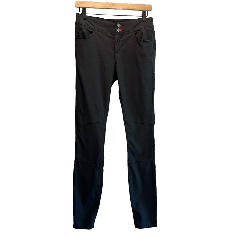 Toad&Co Flextime Skinny Pant Black Stretch Outdoors Size 4